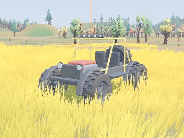 The Goat, a rock crawler on big tyres.